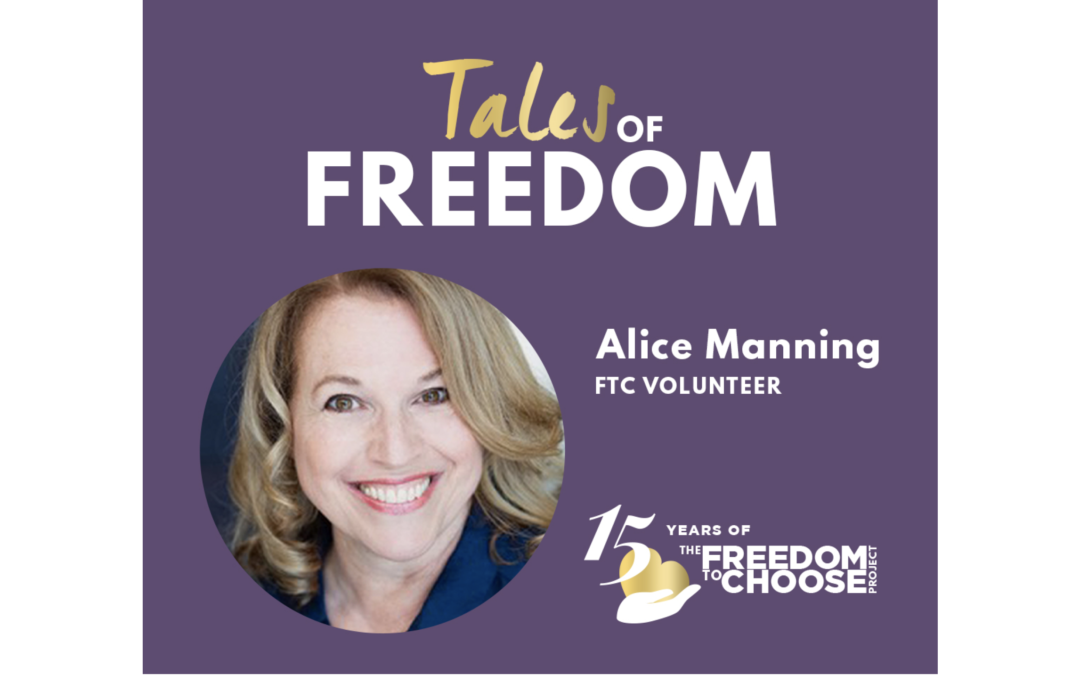 Tales of Freedom #5: Alice Manning on Healing from Cancer & the Power of a Volunteer Support Network
